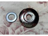 Декоративная тарелка колеса ХРОМ